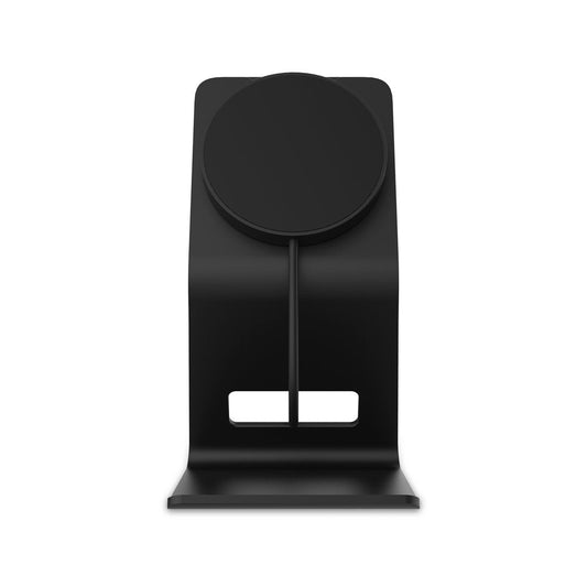 Matte Black Wireless Charger and Stand