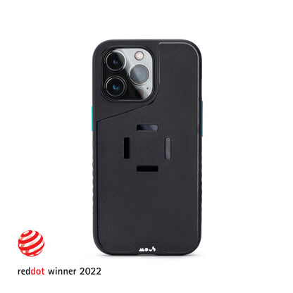 mechanical mount Phone Case - Black