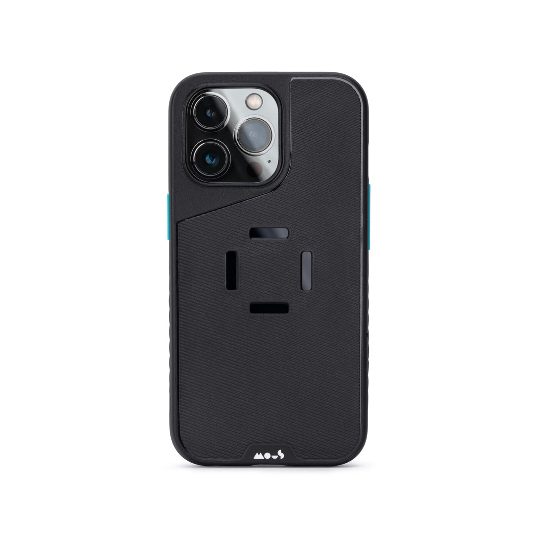mechanical mount Phone Case - Black