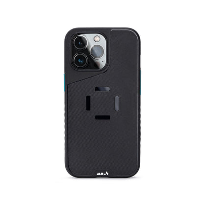 mechanical mount Phone Case - Black