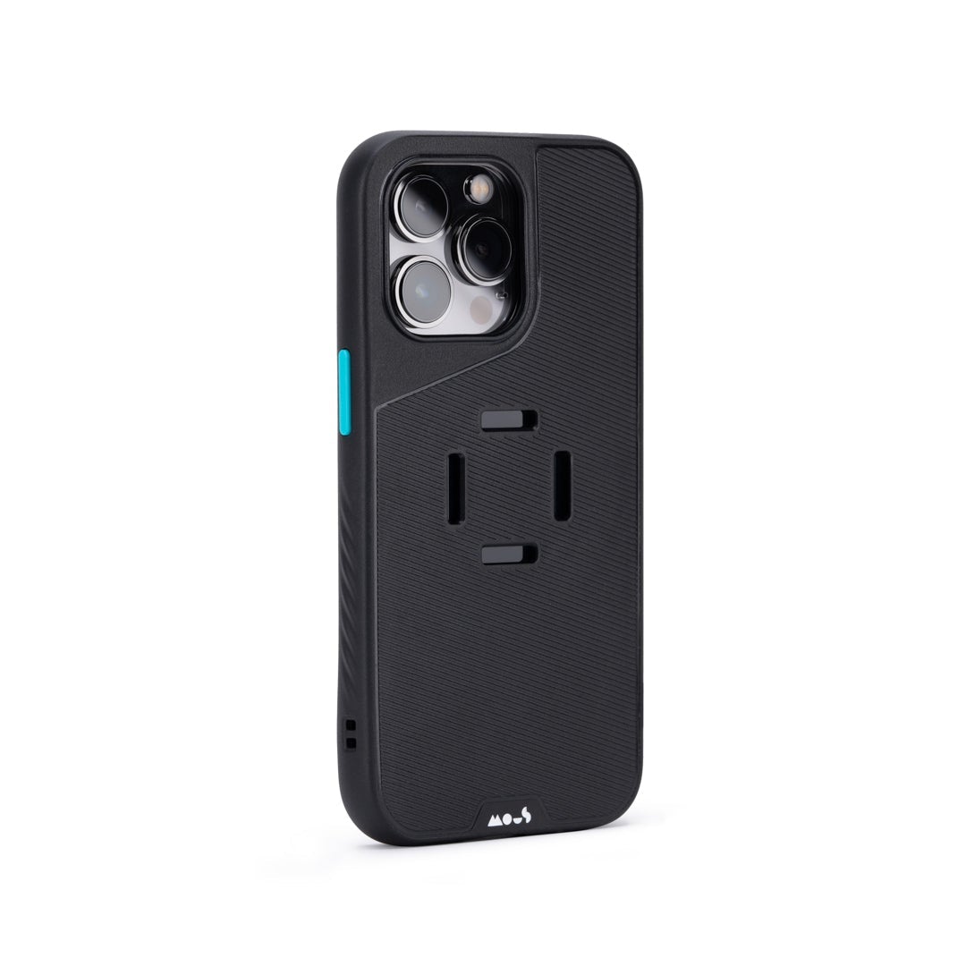 mechanical mount Phone Case - Black