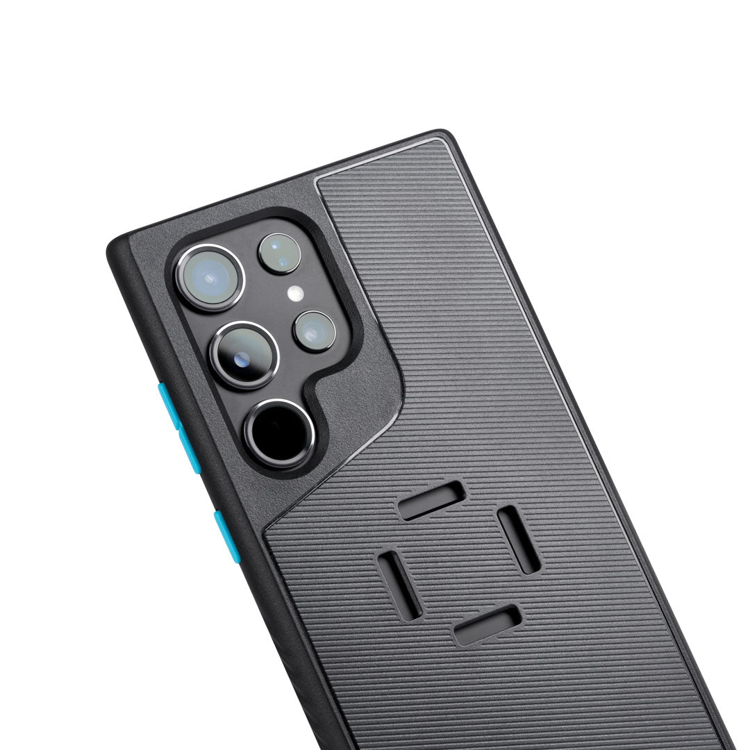 mechanical mount Phone Case - Black