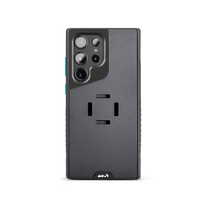 mechanical mount Phone Case - Black
