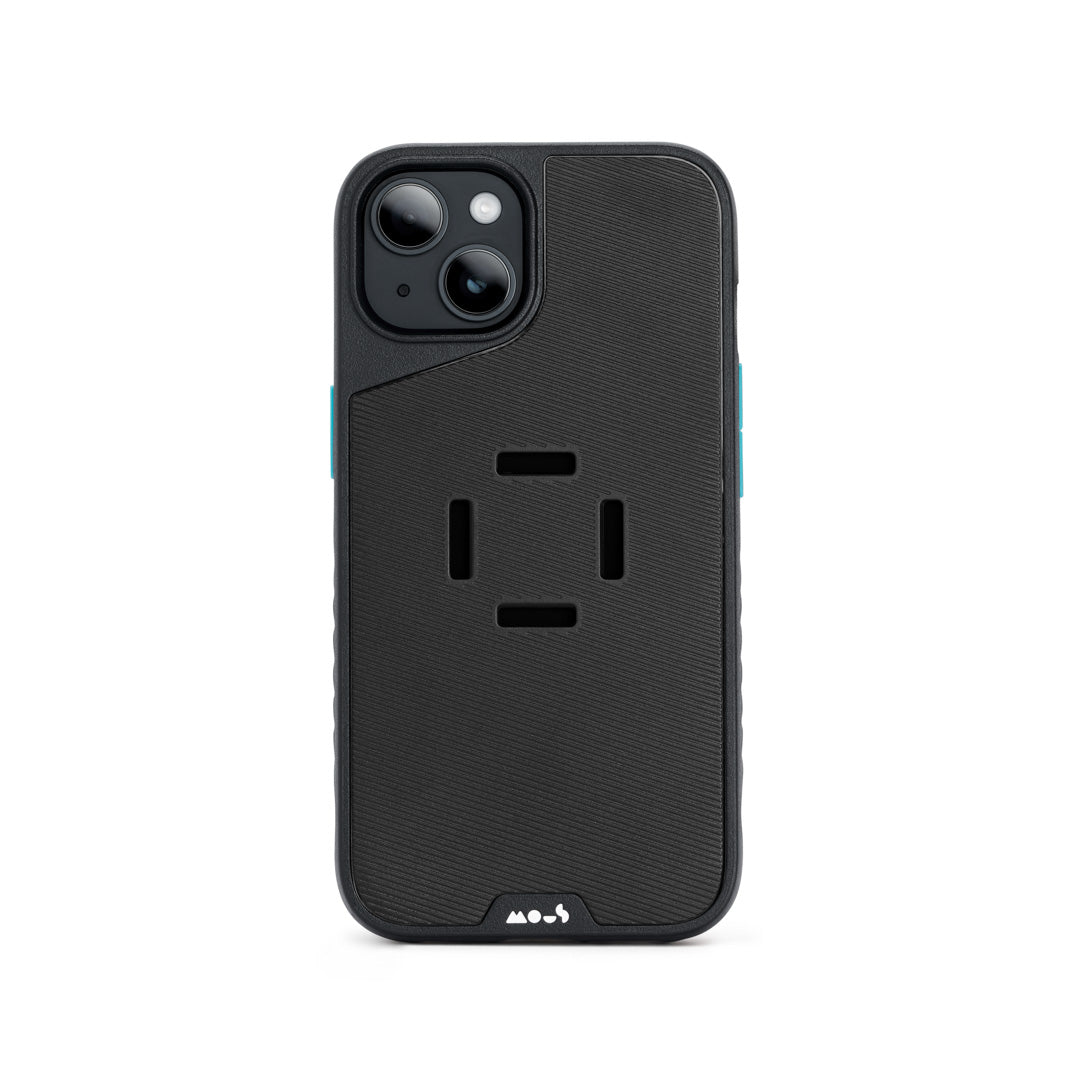 mechanical mount Phone Case - Black