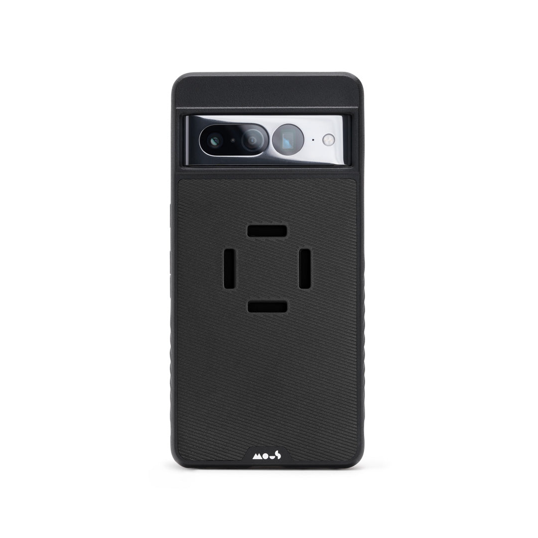 mechanical mount Phone Case - Black