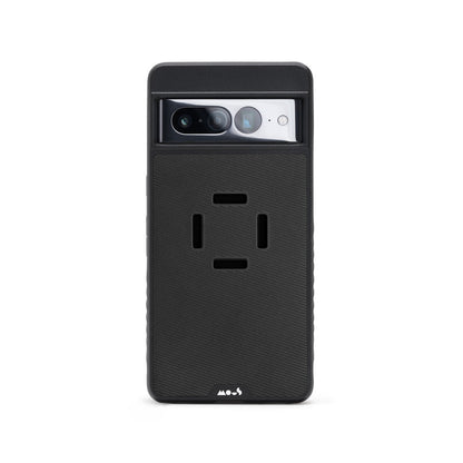 mechanical mount Phone Case - Black