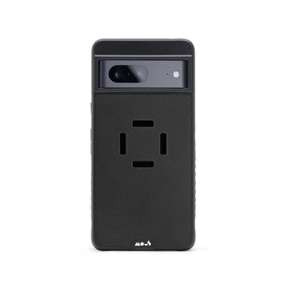 mechanical mount Phone Case - Black