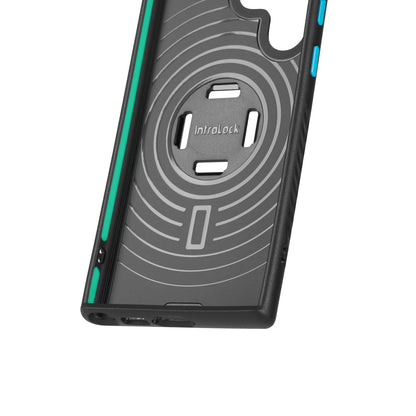 mechanical mount Phone Case - Black