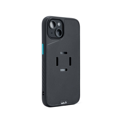 mechanical mount Phone Case - Black
