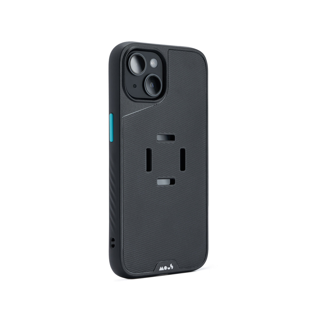 mechanical mount Phone Case - Black