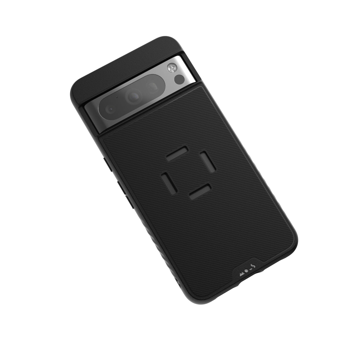 mechanical mount Phone Case - Black