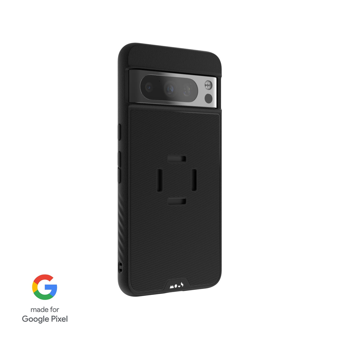 mechanical mount Phone Case - Black