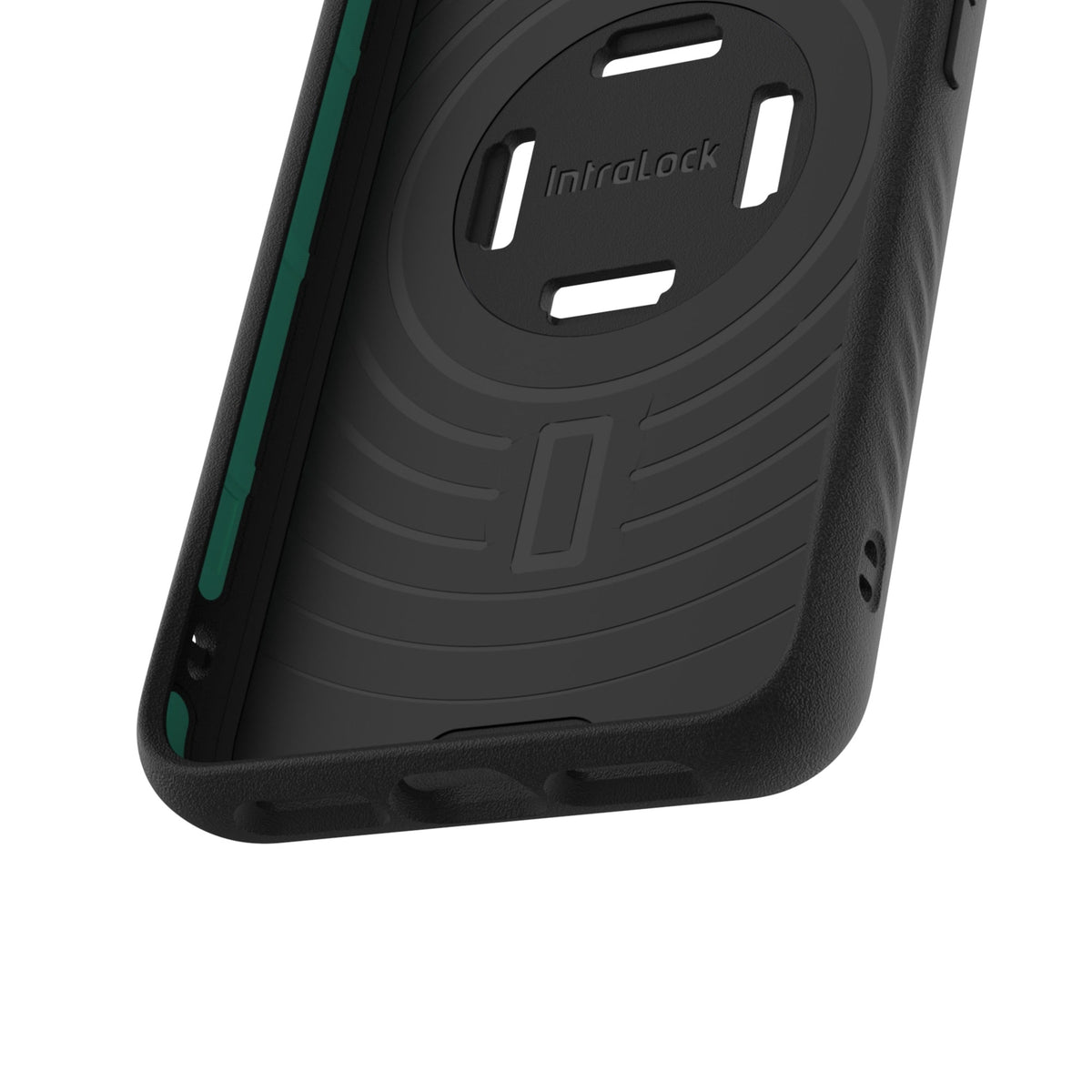 mechanical mount Phone Case - Black