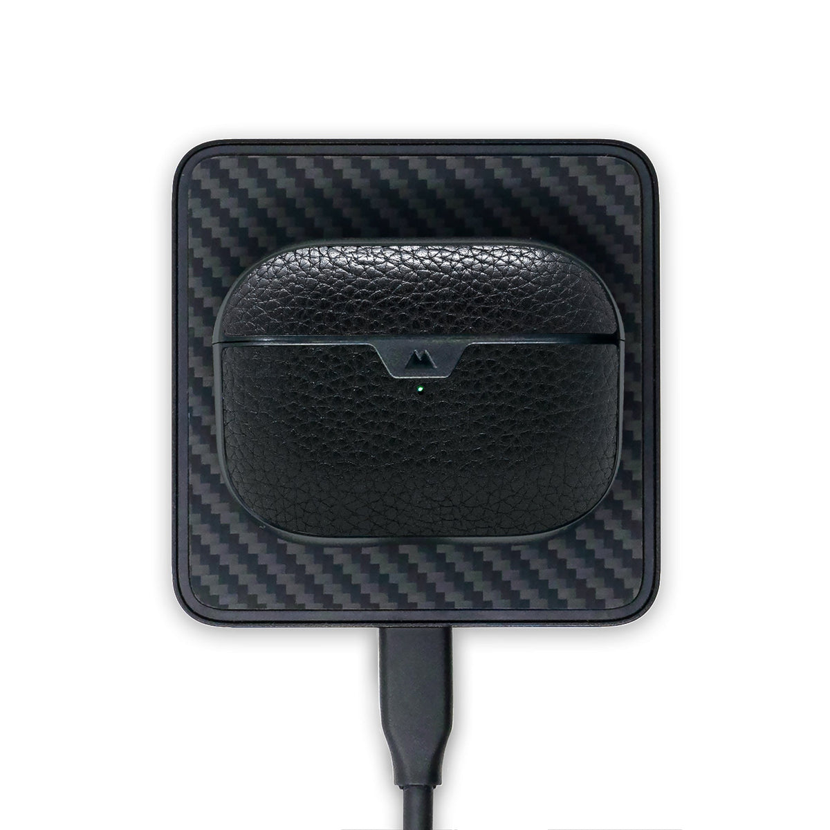 Black Leather AirPods Pro Case
