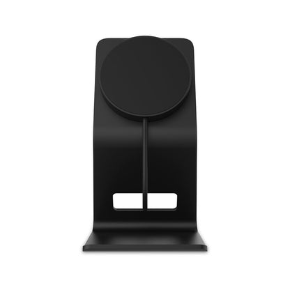 Matte Black Wireless Charger and Stand