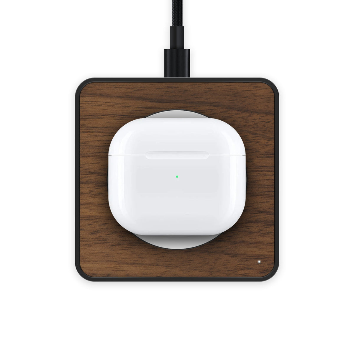 Walnut Wireless Charging Pad