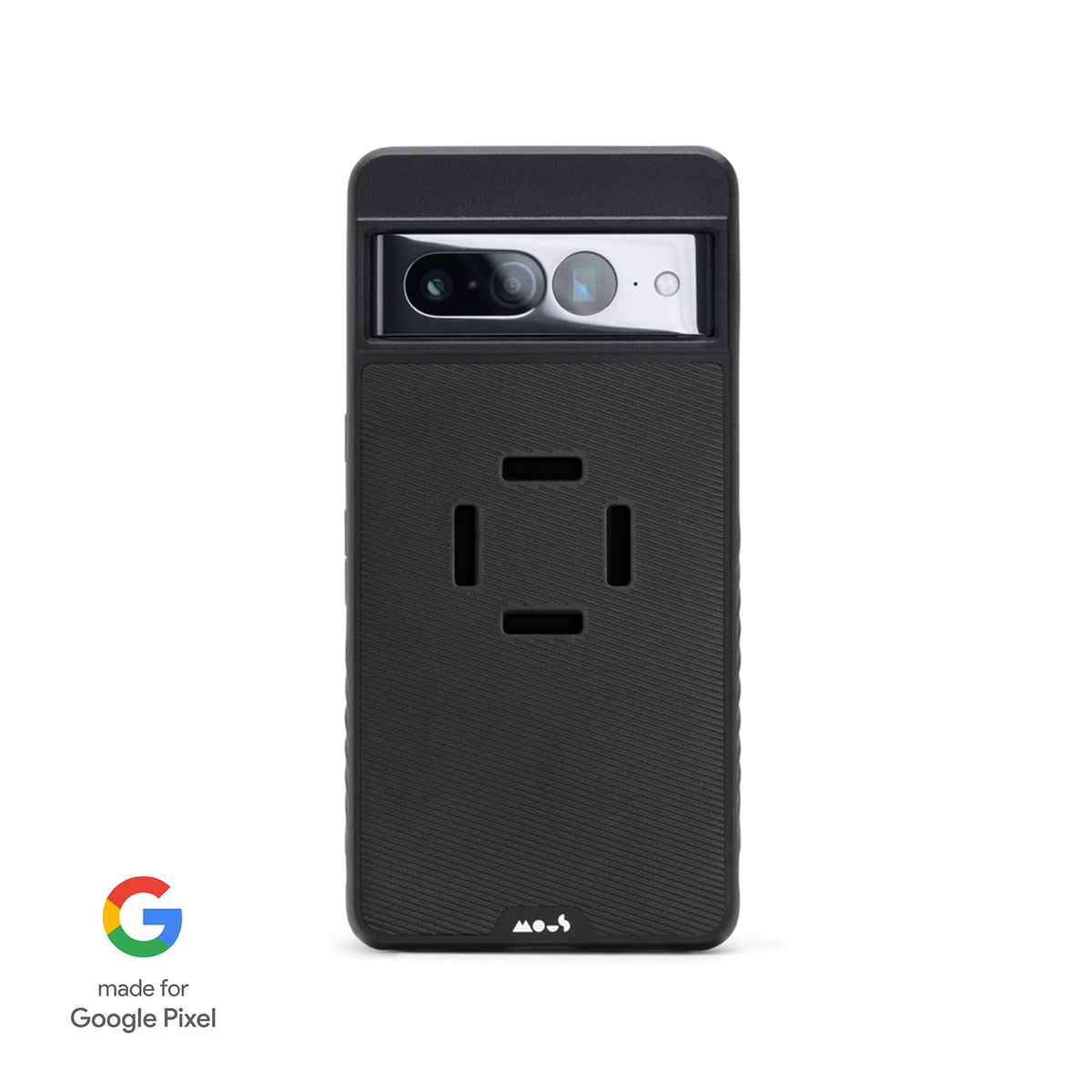 mechanical mount Phone Case - Black