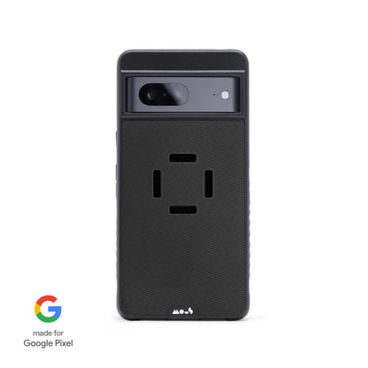 mechanical mount Phone Case - Black