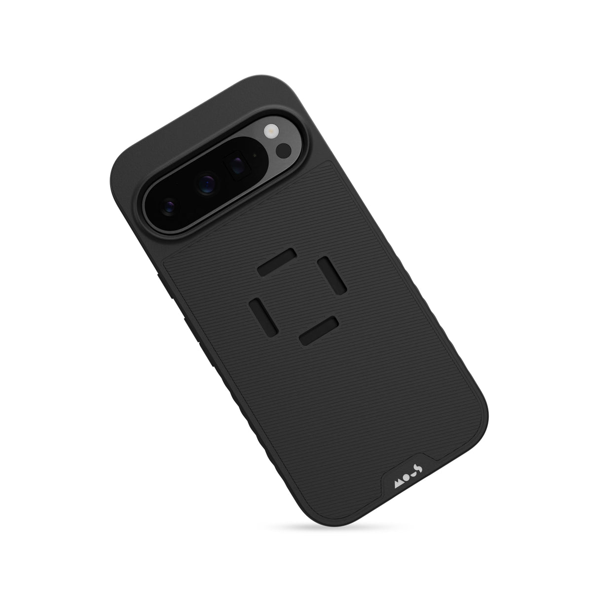mechanical mount Phone Case - Black