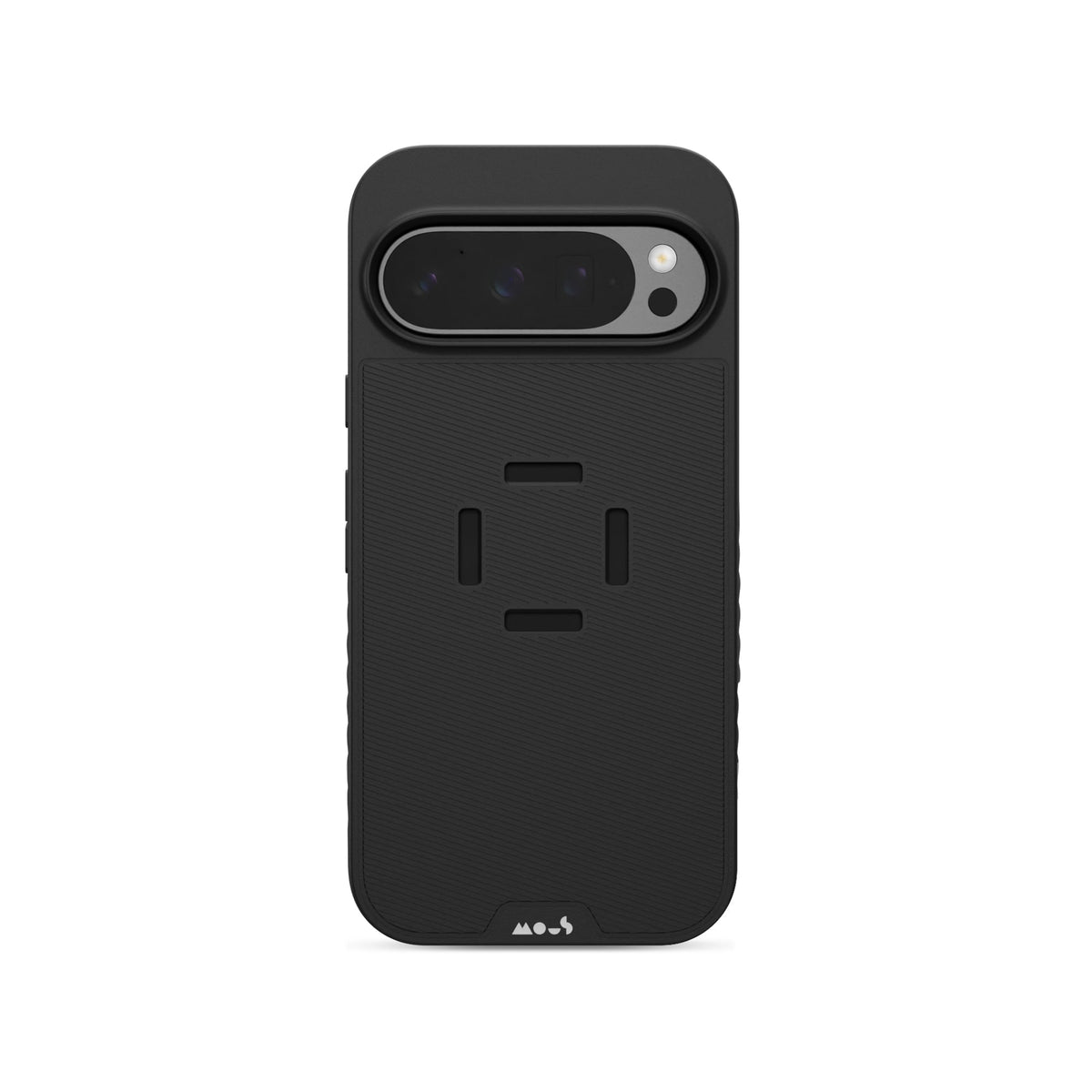 mechanical mount Phone Case - Black
