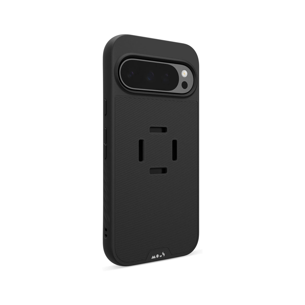 mechanical mount Phone Case - Black