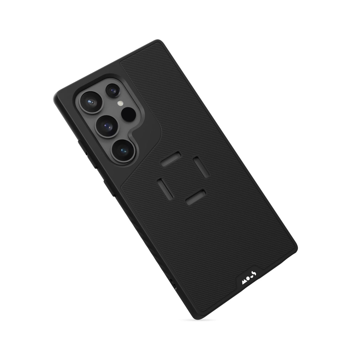 mechanical mount Phone Case - Black