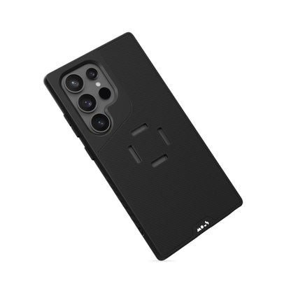 mechanical mount Phone Case - Black
