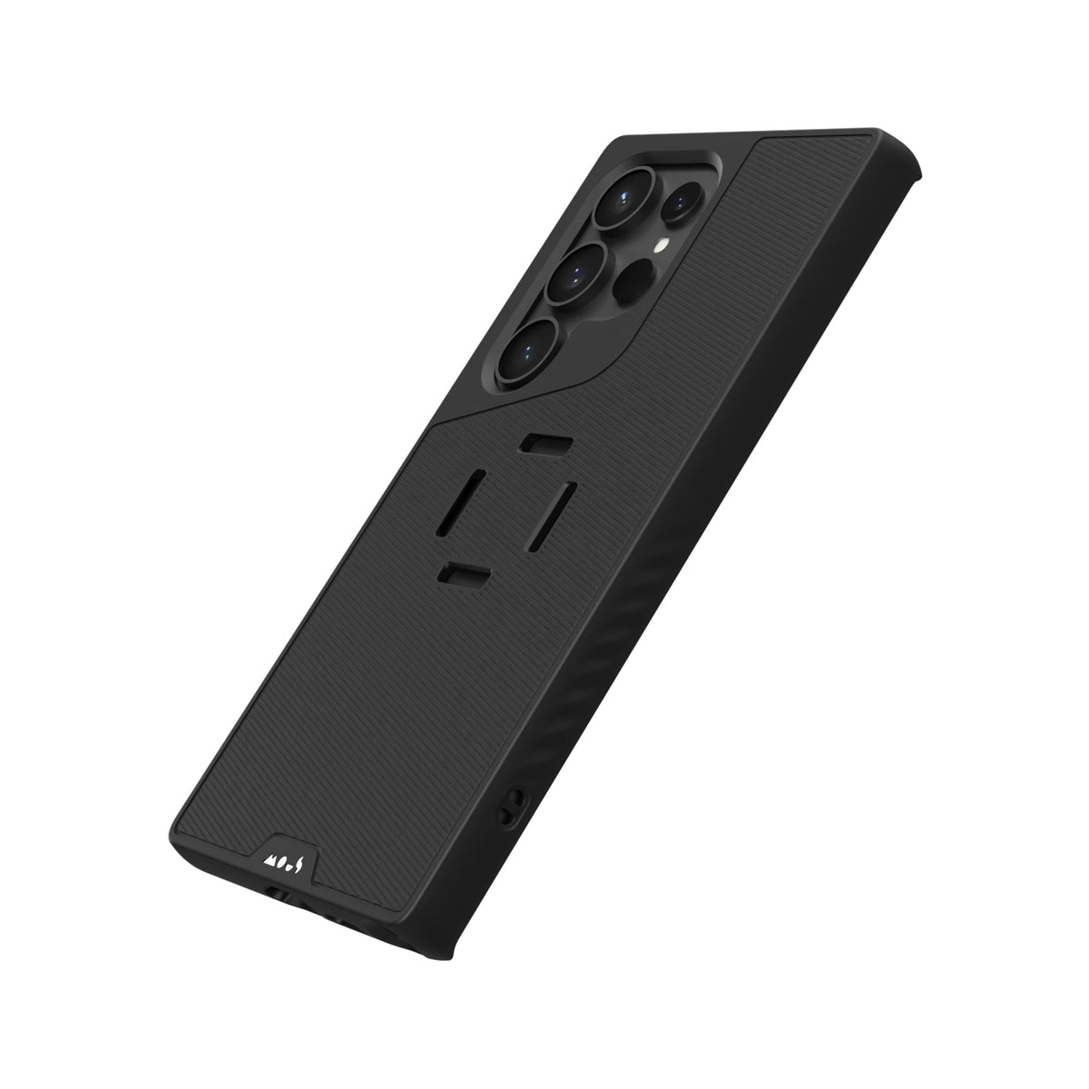 mechanical mount Phone Case - Black
