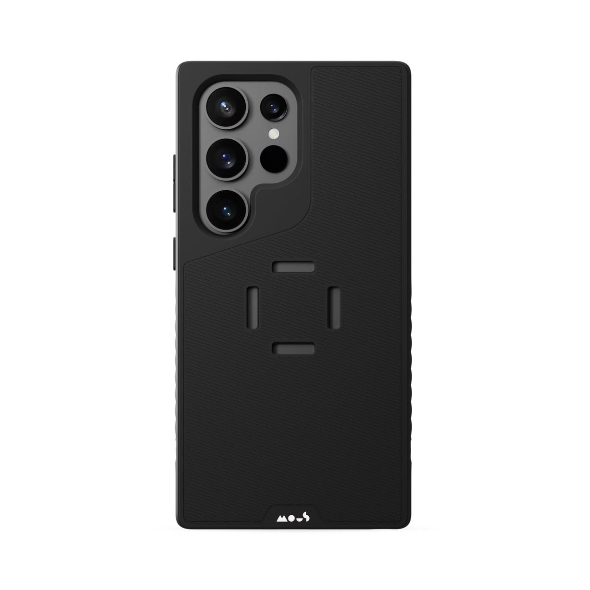 mechanical mount Phone Case - Black