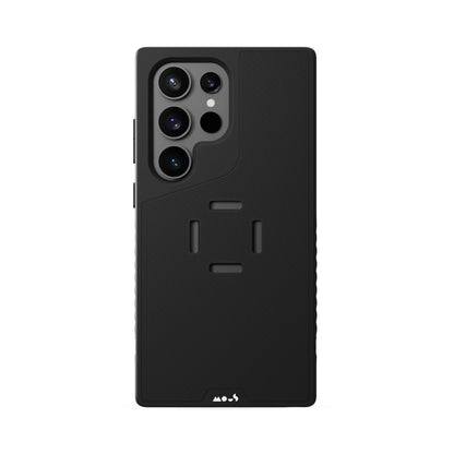 mechanical mount Phone Case - Black