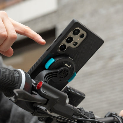 mechanical mount Phone Case - Black