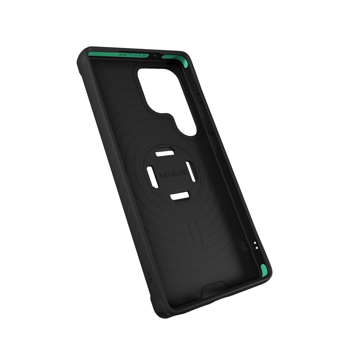 mechanical mount Phone Case - Black