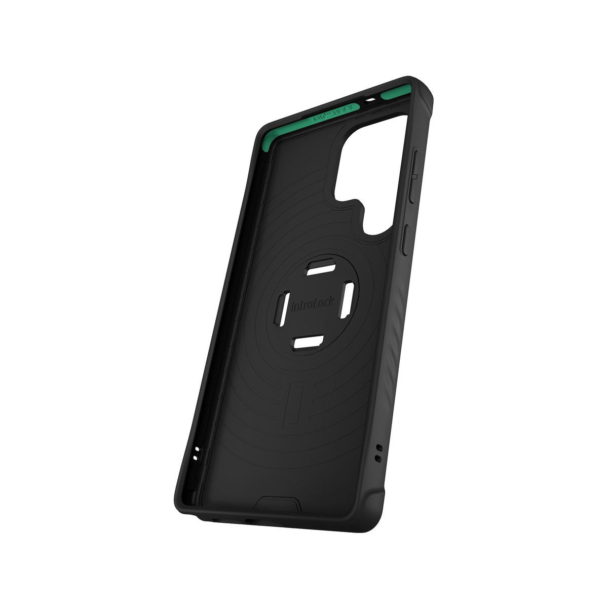 mechanical mount Phone Case - Black