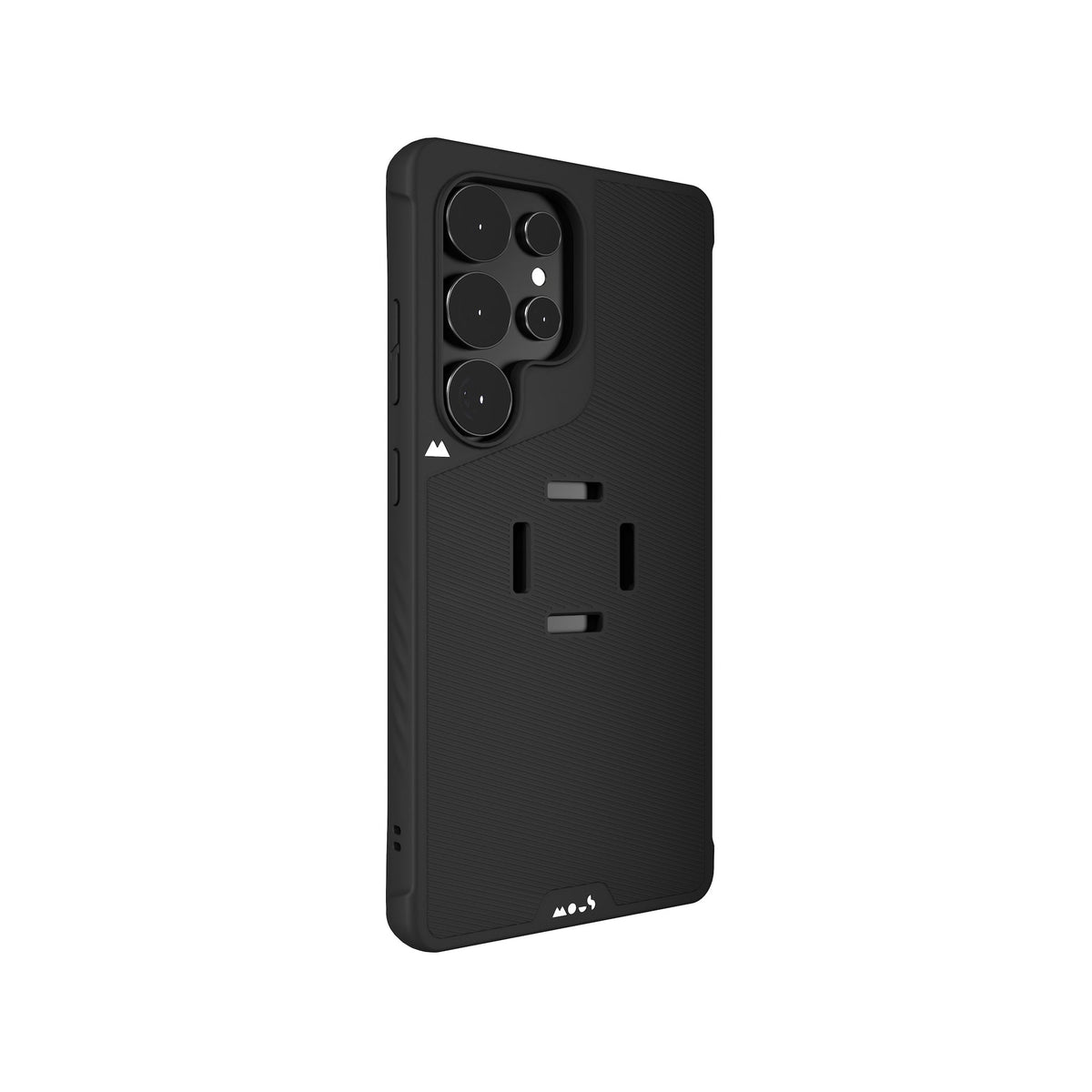 mechanical mount Phone Case - Black