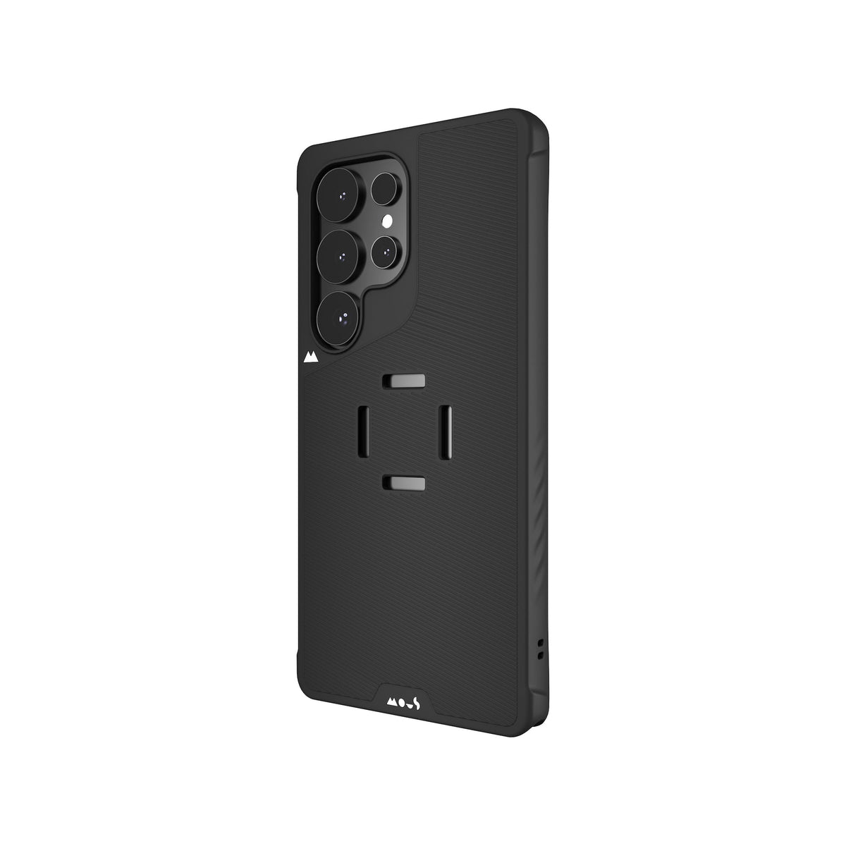 mechanical mount Phone Case - Black
