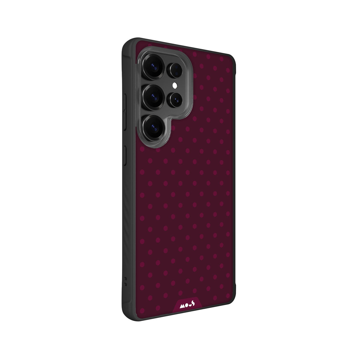 Bordeaux Protective Phone Case - Polka Dots MagSafe