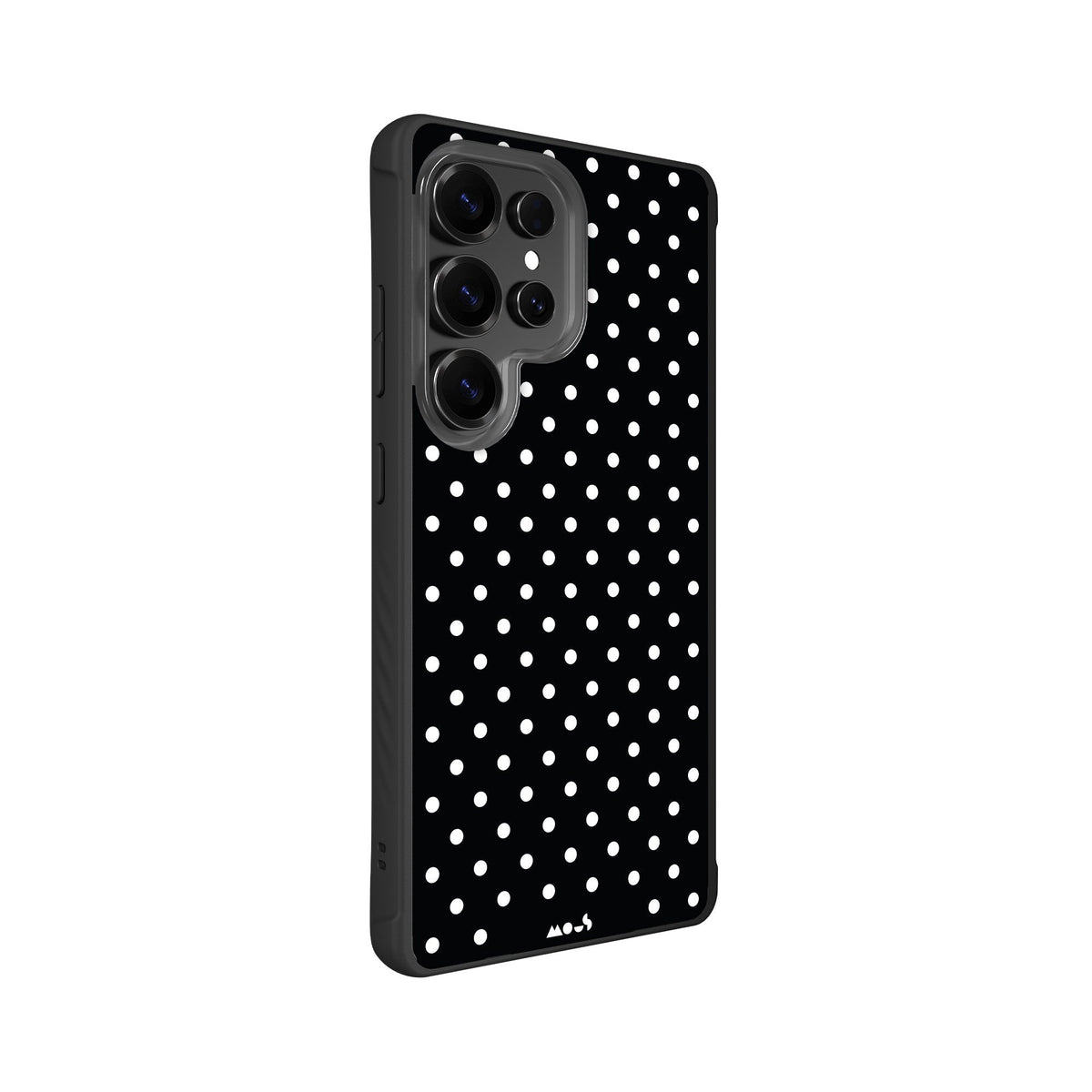 Noir Protective Phone Case - Polka Dots
