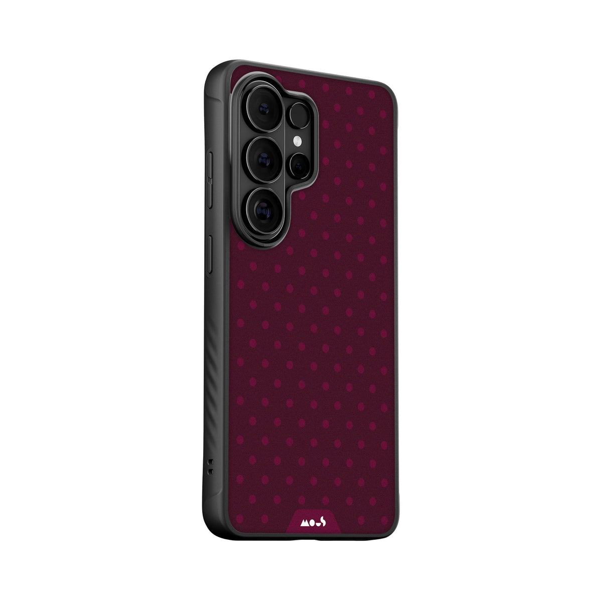 Bordeaux Protective Phone Case - Polka Dots MagSafe
