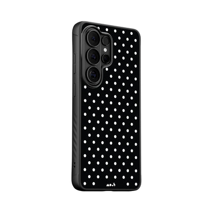 Noir Protective Phone Case - Polka Dots MagSafe