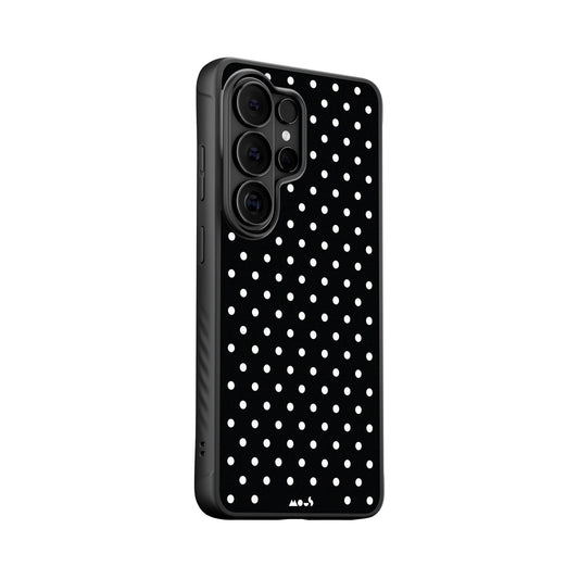 Noir Protective Phone Case - Polka Dots