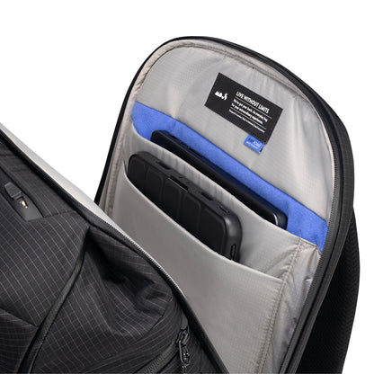 Protective Lid Backpack with textured shell fabric - Optimal