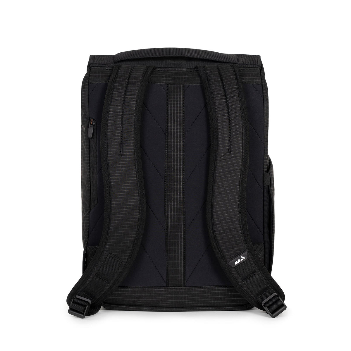 Flap Backpack with textured shell fabric - Day