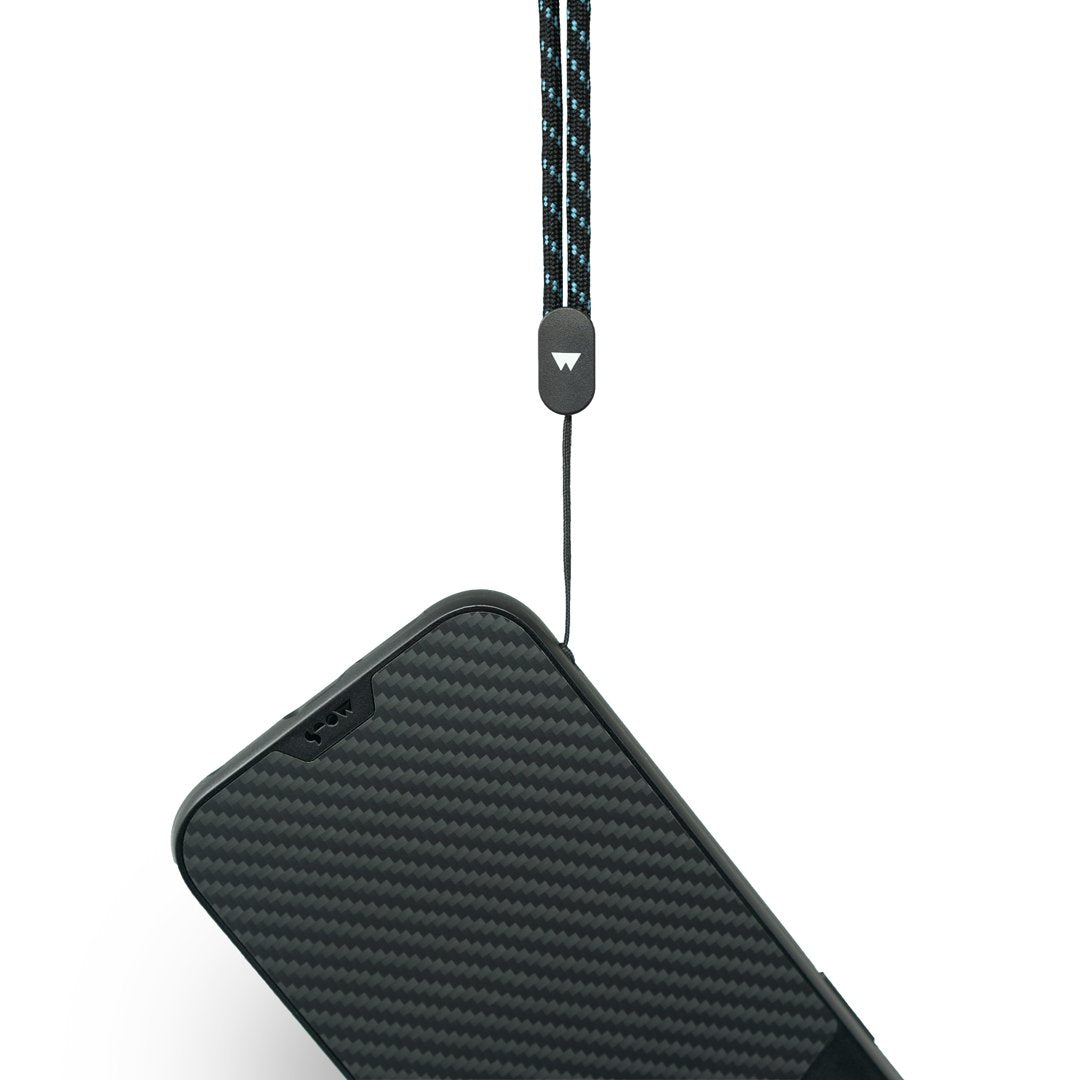 Black & Blue Wrist Strap