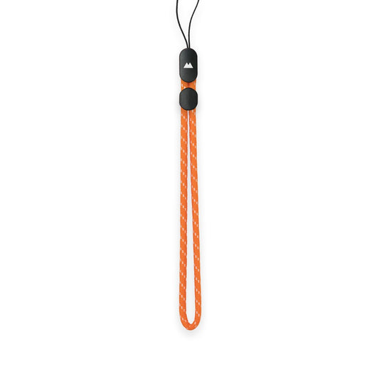 Orange & White Wrist Strap