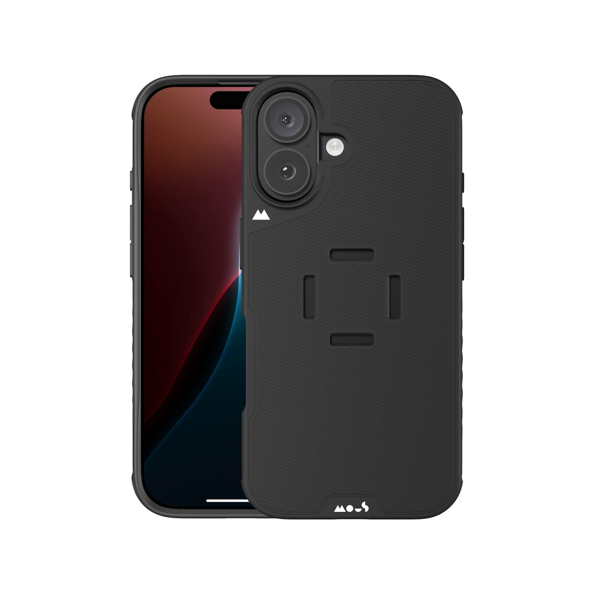mechanical mount Phone Case - Black