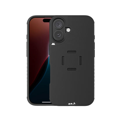 mechanical mount Phone Case - Black