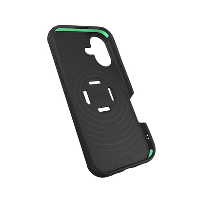 mechanical mount Phone Case - Black