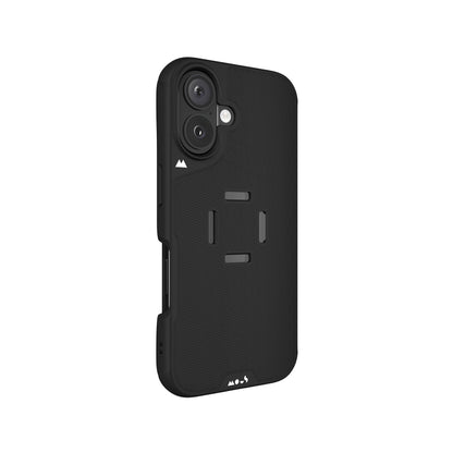 mechanical mount Phone Case - Black