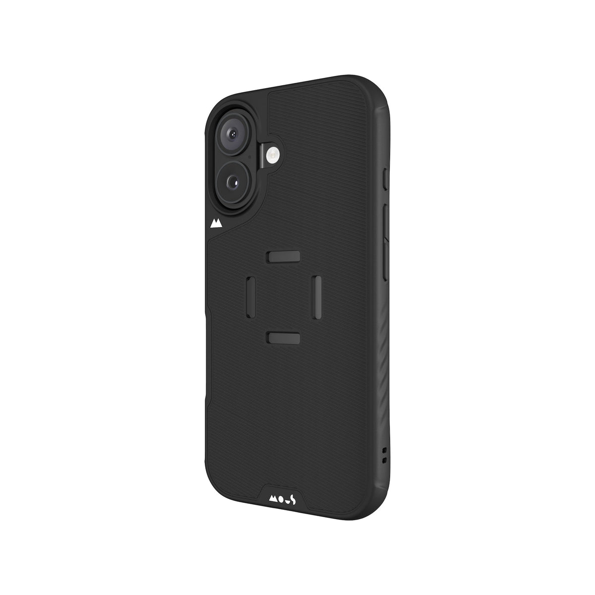 mechanical mount Phone Case - Black
