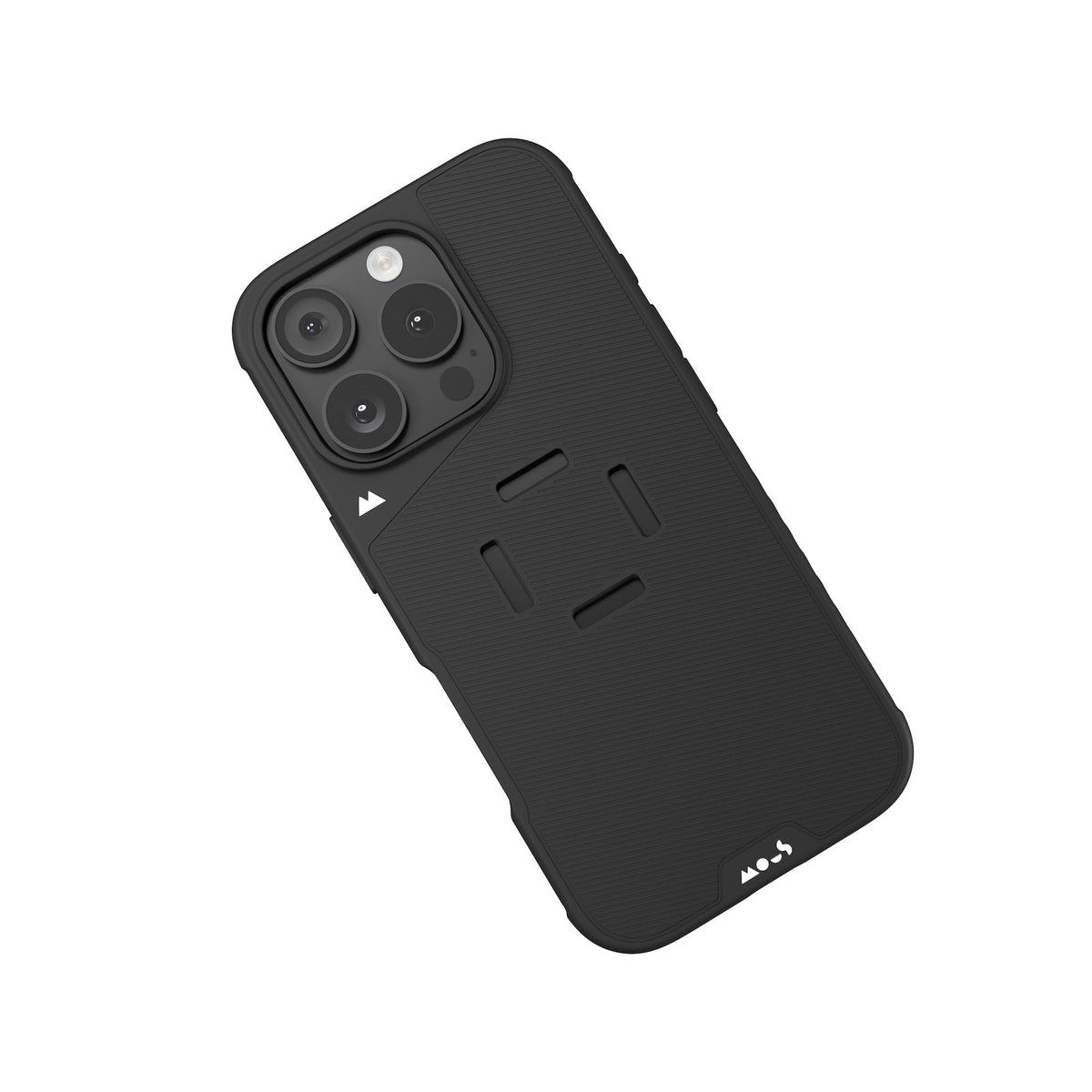 mechanical mount Phone Case - Black